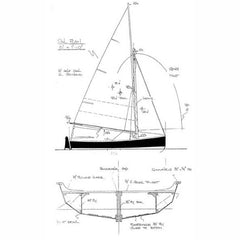 13 ft Centerboard Sailing Dinghy, Design #90