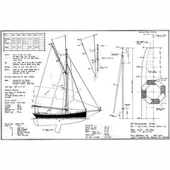 22 ft Centreboard Cutter, Design #155