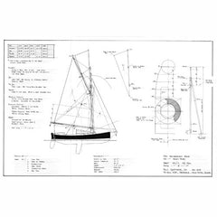 19 ft Centerboard Sloop "Spartan II ", Design #164