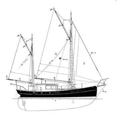 37 ft Motor Sailer, Design #108