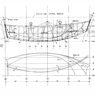 7 ft Clinker Pram Dinghy, Design #80