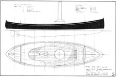20ft Steam Canoe, Design #185